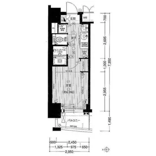 プレサンスSAKAEリバースタイル【0801号室】の間取り