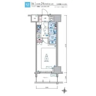 リヴシティ栄弐番館【10階】の間取り