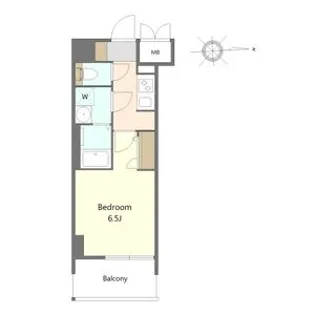 S-RESIDENCE名駅北alesia【12階】の間取り