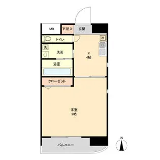エクセルシオール栄【3階】の間取り