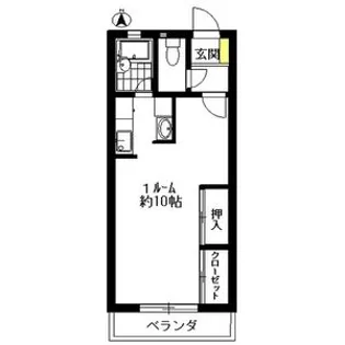 ニュー和合【302号室】の間取り