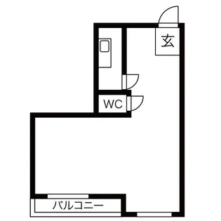 餅喜ビル【301号室】の間取り