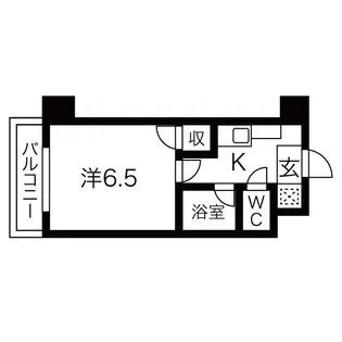 アベニュー神宮【502号室】の間取り