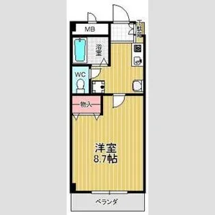 LAGUNA神の倉【2階】の間取り