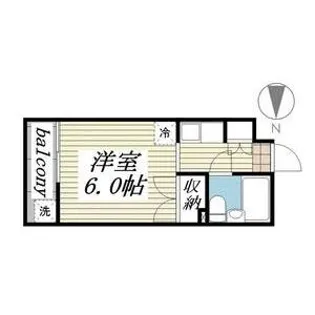 レンガ家ビル【0405号室】の間取り