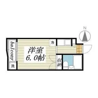 メゾン・ド・トルシュ【0110号室】の間取り