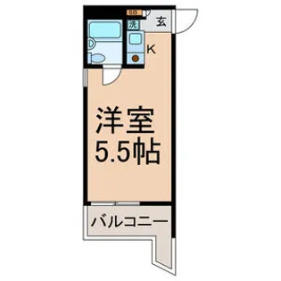 ベルドミール【3I号室】の間取り