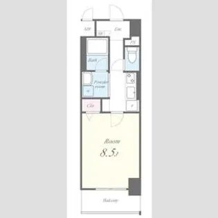 The First One金山【3階】の間取り