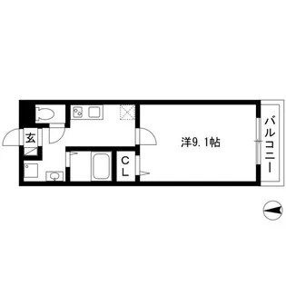 LA GRANDE OURSE【1階】の間取り