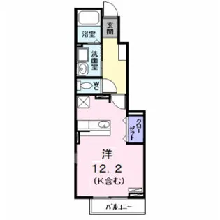 メゾンデイジー【1階】の間取り