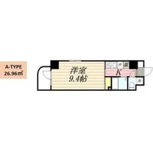 HF久屋大通レジデンス【3階】の間取り