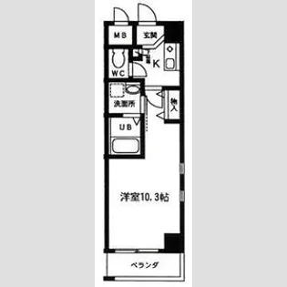 本州守山ビル【1階】の間取り