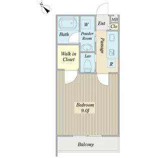 リブレ【0103号室】の間取り