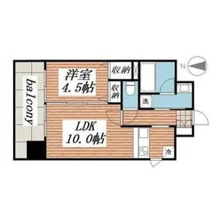 東桜コート【0903号室】の間取り
