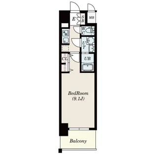 S-RESIDENCE鶴舞II ☆内覧できる部屋あります!!【5階】の間取り