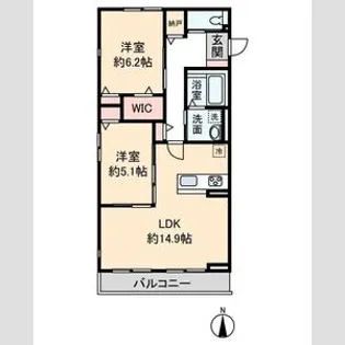 HEIM MAISON 庄内通駅東 C棟【301号室】の間取り