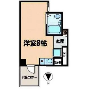 fビル新栄【3階】の間取り