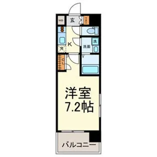 UURコート名古屋名駅【3階】の間取り