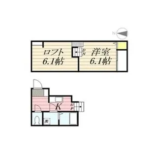 LUNA FORZA神宮西【1階】の間取り