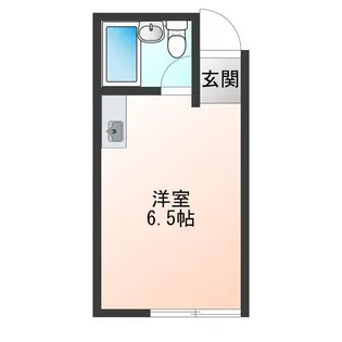 ユニバーサル10【2A号室】の間取り