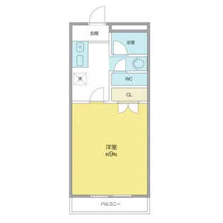 ウィングコート辻【3階】の間取り