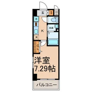 ESTACION KANAYAMA WEST・EAST【9階】の間取り