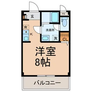 オータム・ライト2【3階】の間取り