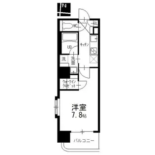 メイプルコート泉【4階】の間取り