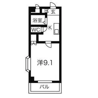 サンセールY・S【303号室】の間取り
