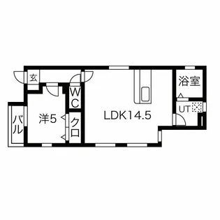 LeGioieささしまライブ駅4【102号室】の間取り