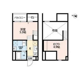 マーリエ名古屋南(マーリエナゴヤミナミ)【1階】の間取り