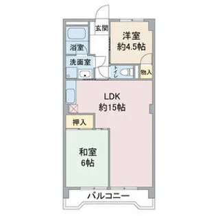 赤坪小菅ビル【1階】の間取り