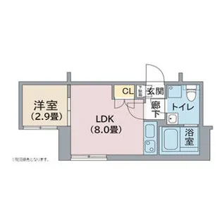 アーバン栄【8階】の間取り