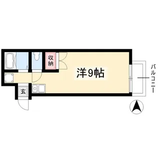 フォンティーヌ藤が丘【1階】の間取り