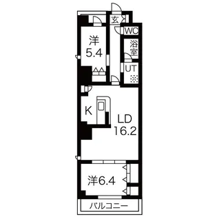 NR新栄【2階】の間取り