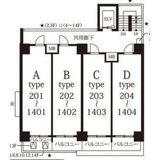 ディアレイシャス名古屋ステーション【12階】の外観