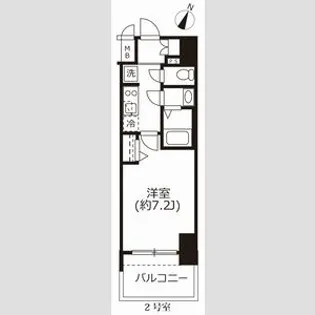 アドバンス名古屋モクシー【1102号室】の間取り