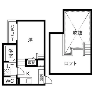 Creo庄内通伍番館【2階】の間取り