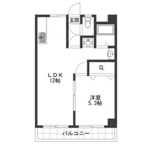 キャスモマンション【3階】の間取り