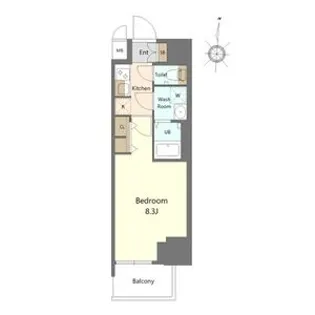 S-RESIDENCE高岳bresa【5階】の間取り