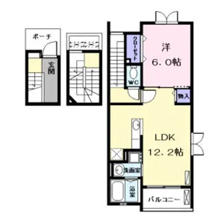 クレメント ハウス【3階】の間取り