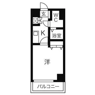 リベール名駅南【6階】の間取り