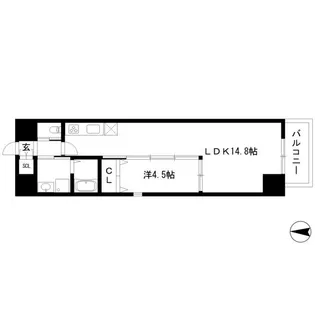 Alba Grande 名護屋【2階】の間取り