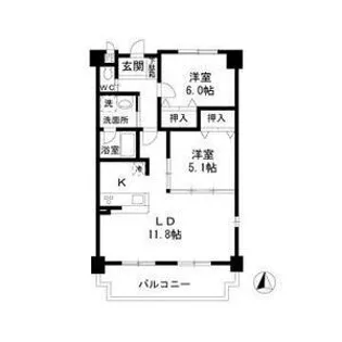 グレイス17【3階】の間取り