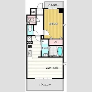 タワービレッジ【2階】の間取り