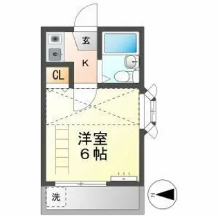 ポルト大手町【2階】の間取り