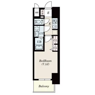 S-RESIDENCE星ヶ丘【5階】の間取り