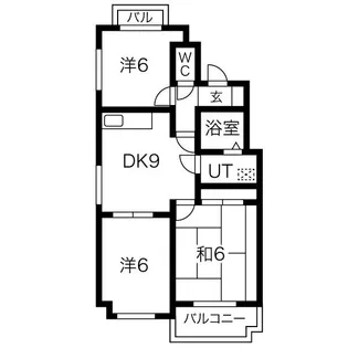 P&Pハイム【202号室】の間取り