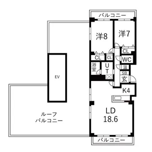 シーアイマンション第二本郷【10階号室】の間取り