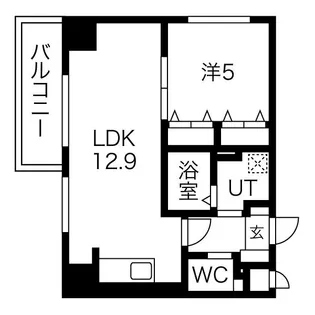 RIVO瑞穂通【9階】の間取り